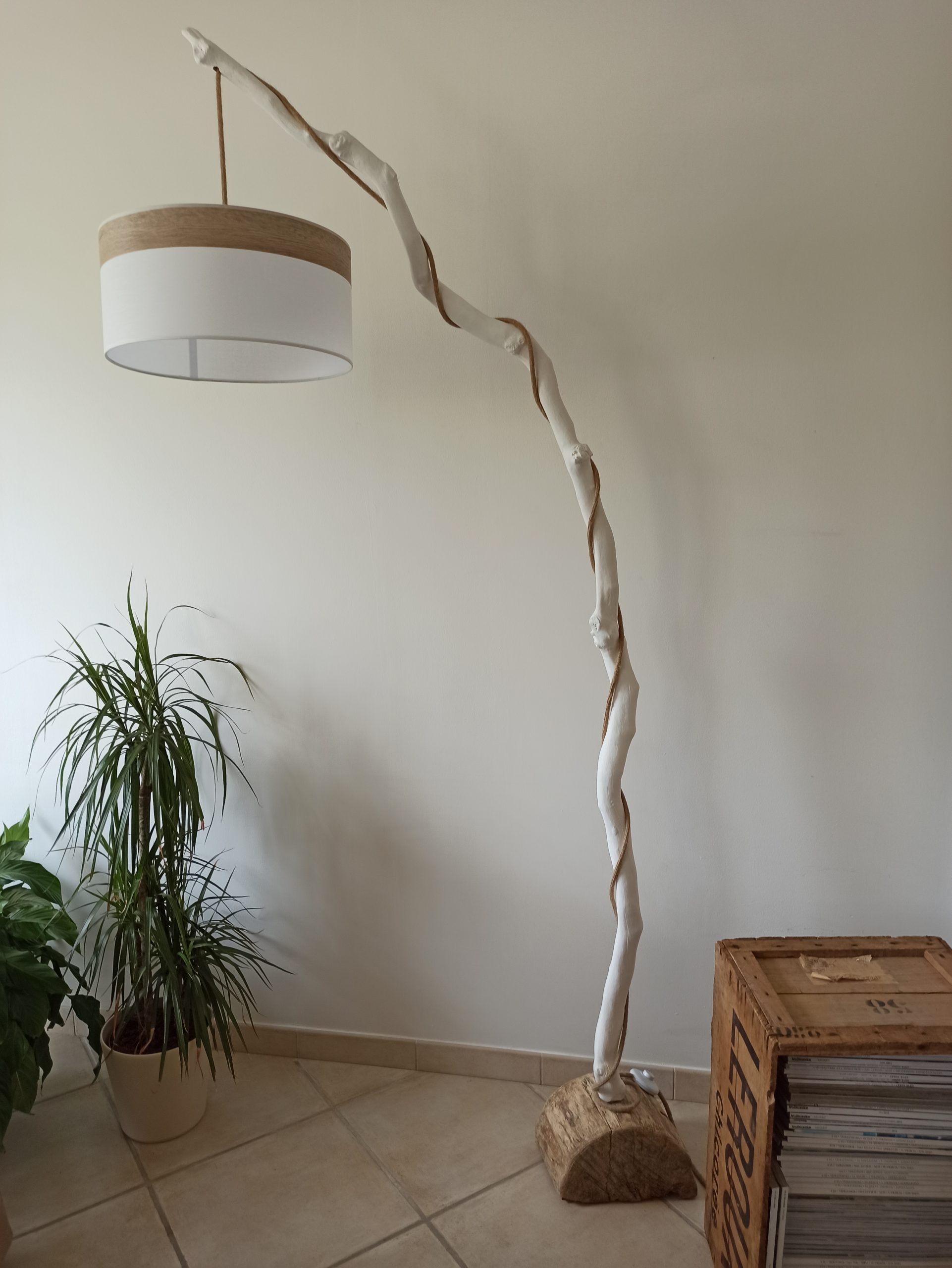 Lampadaire Bois Flotté LB04