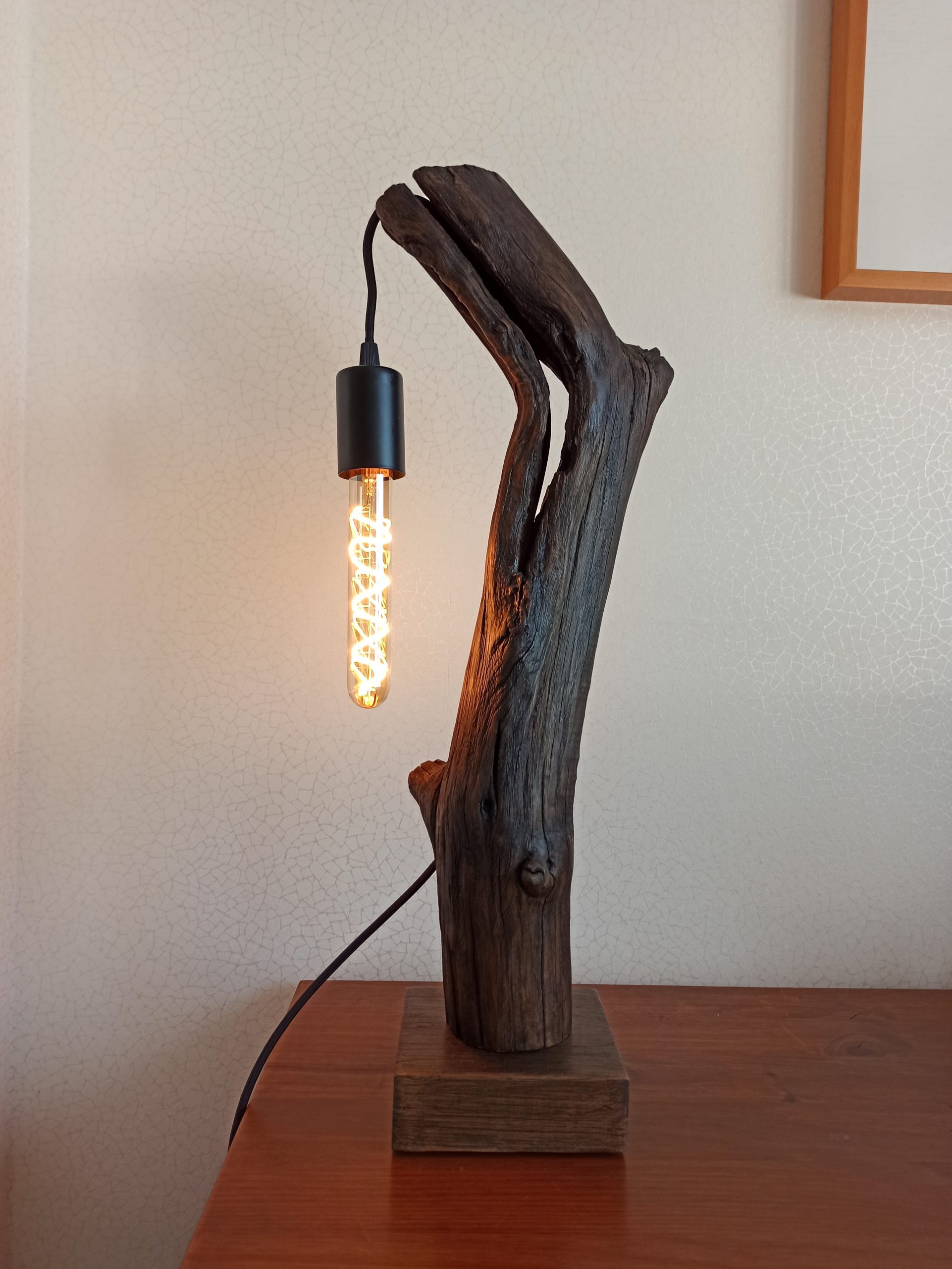 Lampe Salon Bois Flotté LB09 – Image 3