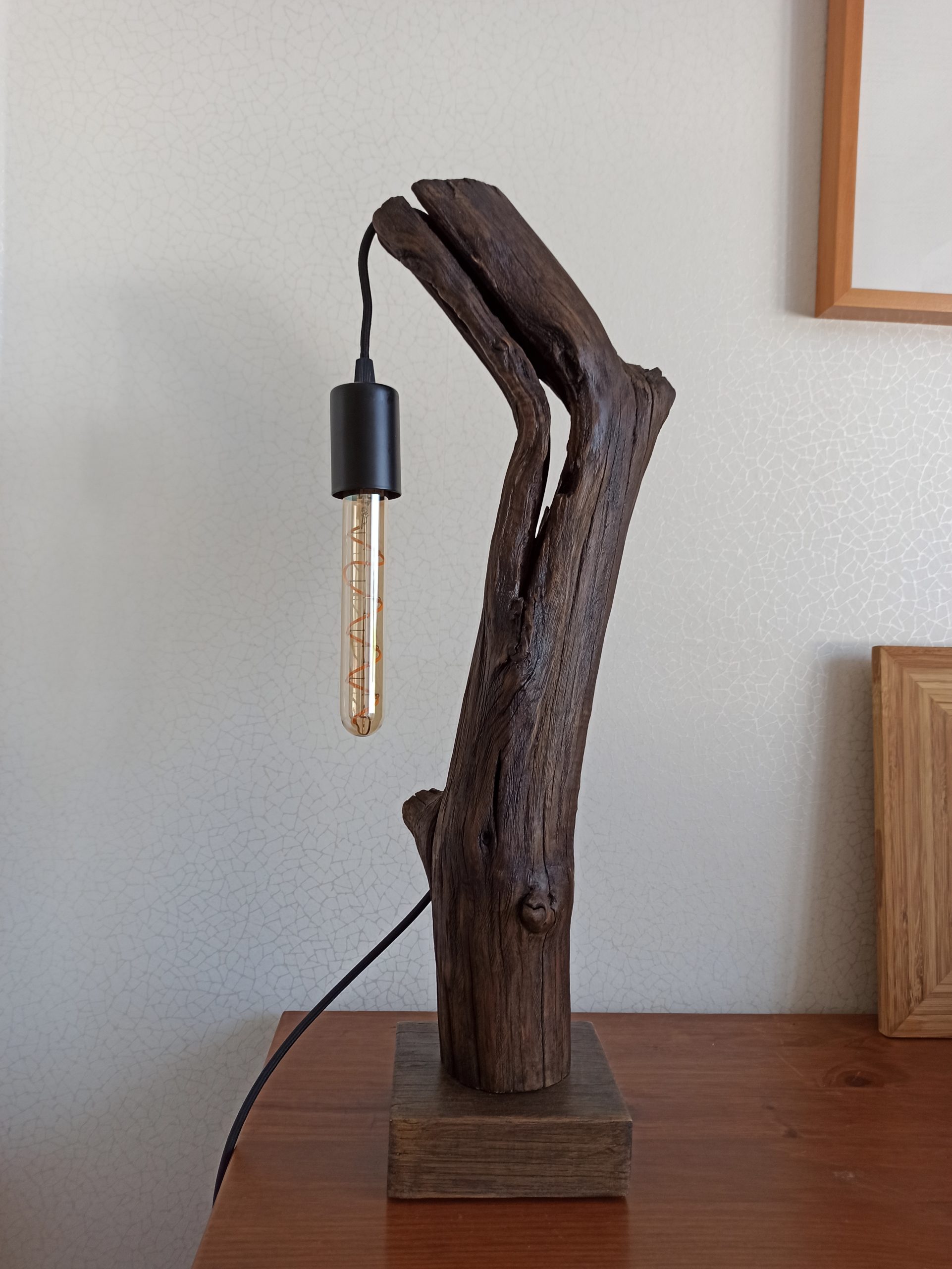 Lampe Salon Bois Flotté LB09
