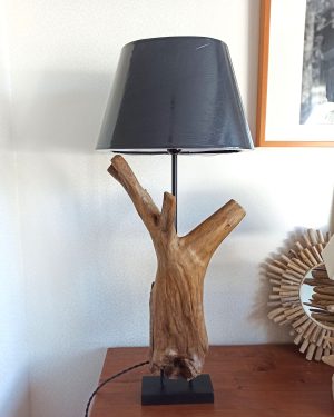 Lampe Salon Bois Flotté LB11
