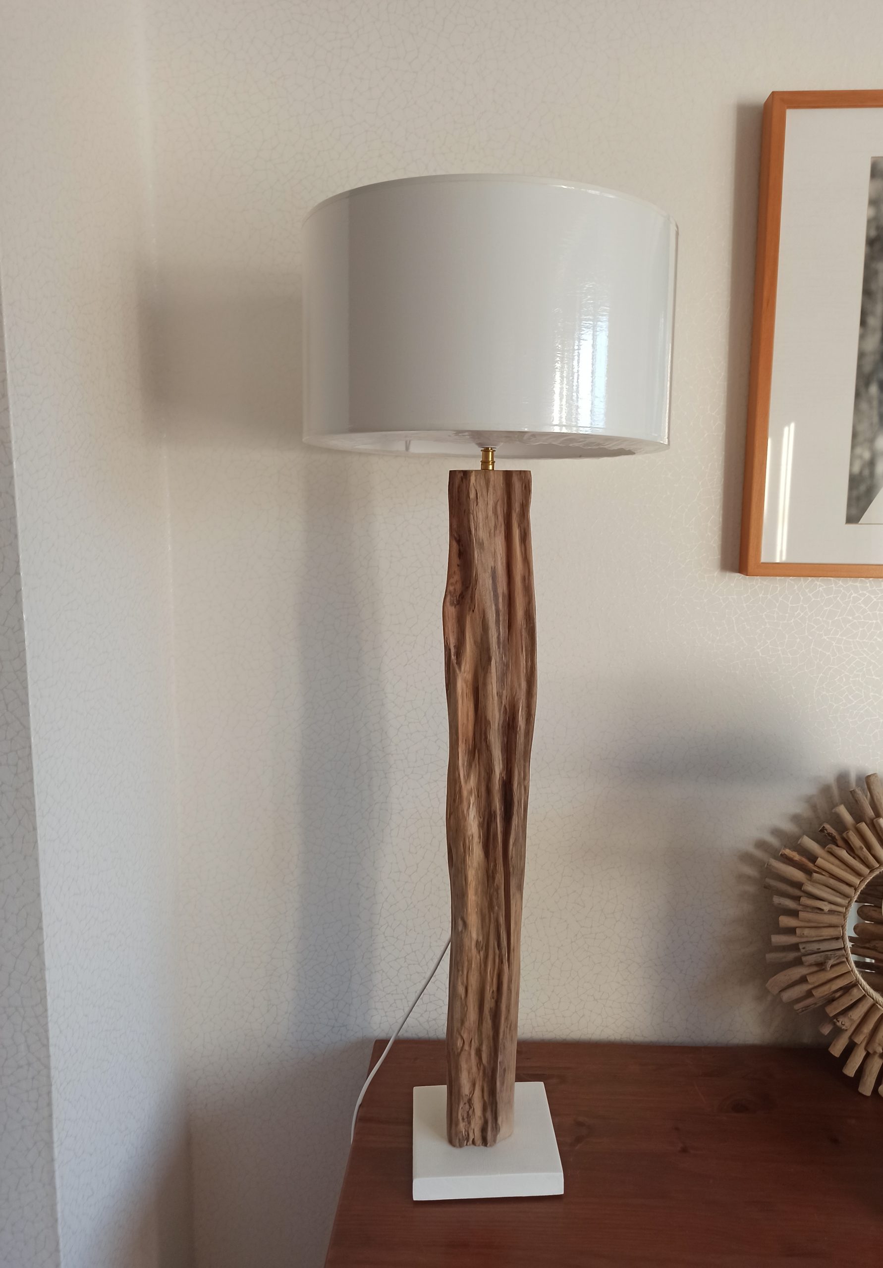 Lampe Salon Bois Flotté LB06
